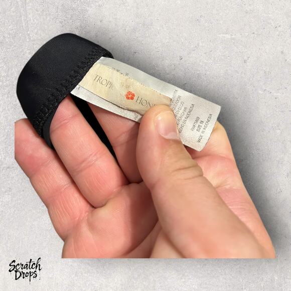 Tropical Honey Womens Size 16 Matching Swim Set Polka Dot Tank and Black Bottoms - Picture 3 of 4